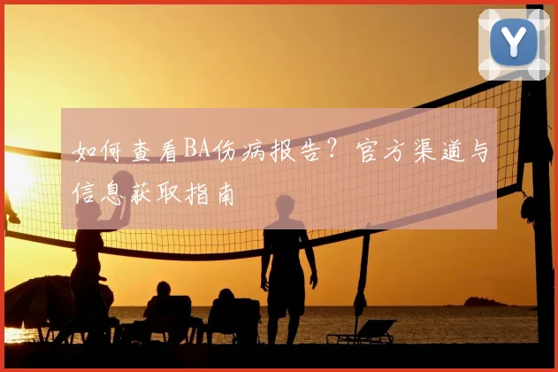 如何查看BA伤病报告？官方渠道与信息获取指南